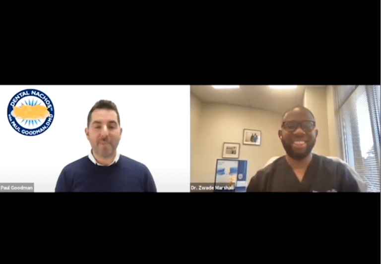 Dr. Zwade Marshall and Paul Goodman in a video