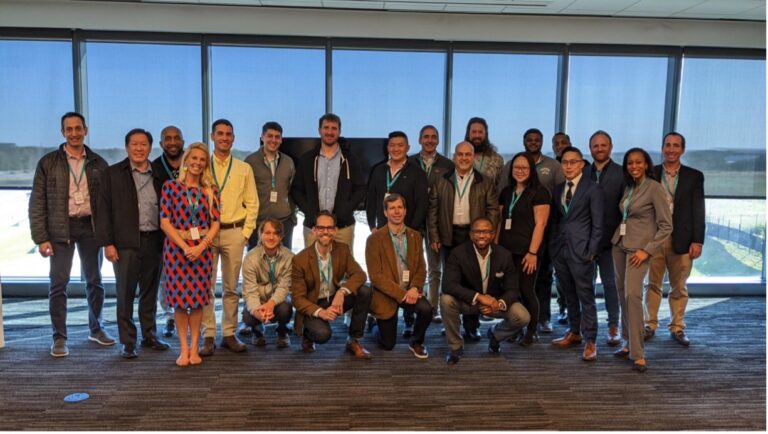 A group photo of all the Doc2Doc employees